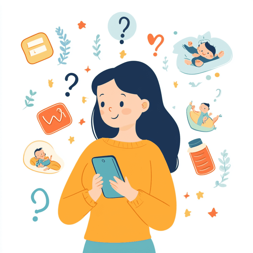 questions autour de bébé