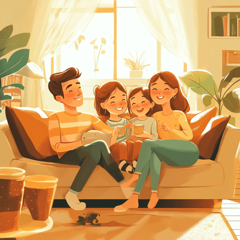 Bienveillance, bonheur en famille