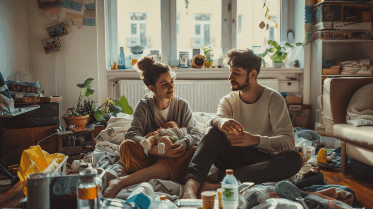 Communiquer avec son partenaire après bébé