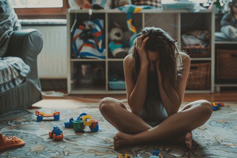 Maman effondrée mom rage