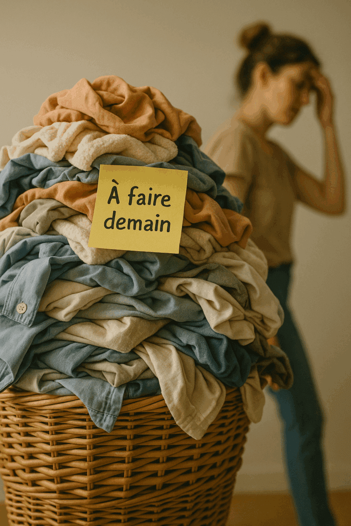 Un post-it pour accepter de reporter ce qui n'est pas urgent.