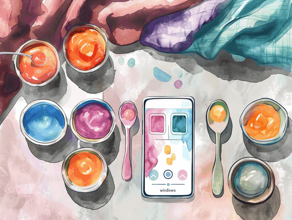 application pour gérer les repas de bébé en 2025