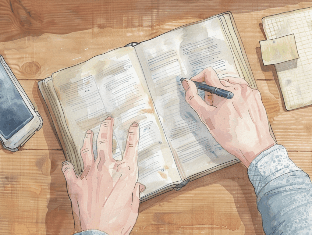 Noter dans le carnet de santé pour vider sa charge mentale et ne rien oublier