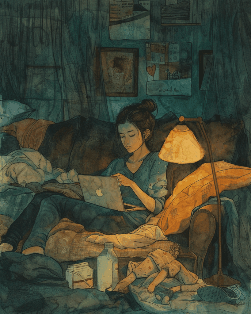 Le double standard des mamans en postpartum