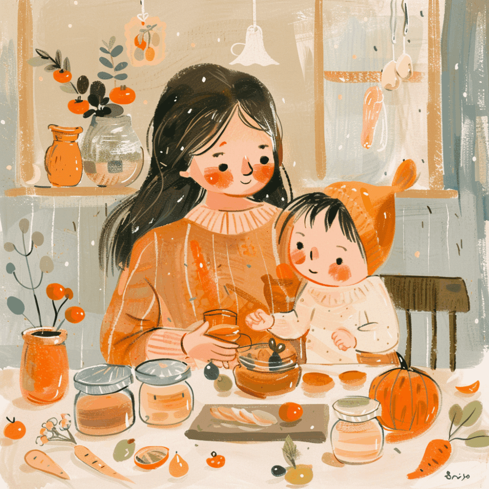 Diversification, une découverte pour la maman et le bébé