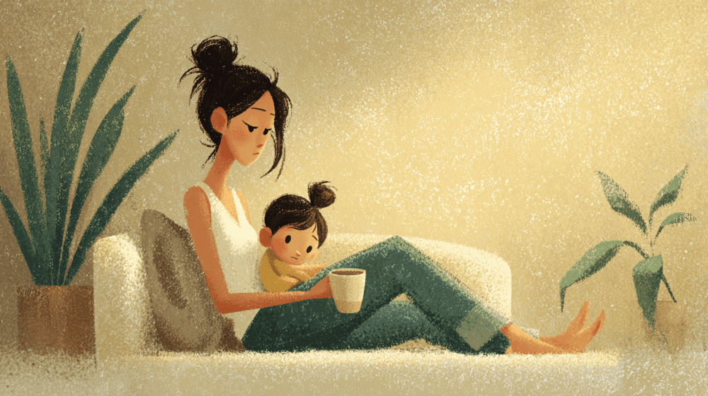 Même après avoir dormi, certaines mamans sont encore épuisées