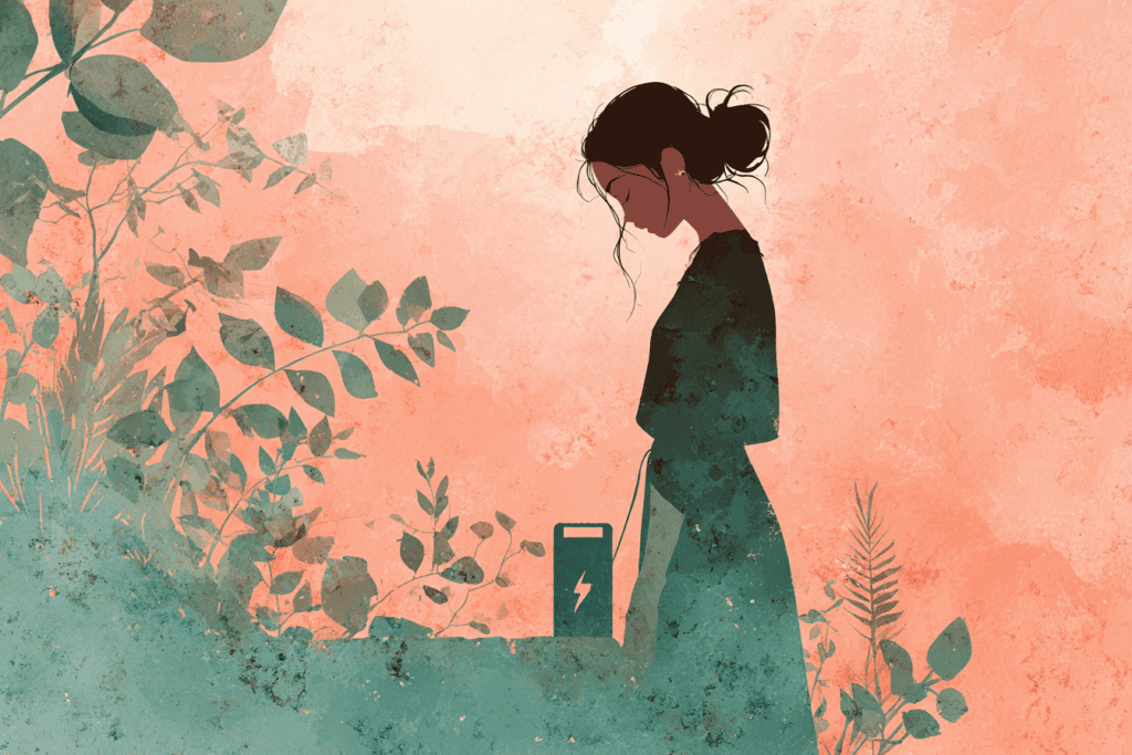 Nous avons besoin de recharger nos batteries en postpartum : ça fait partie des résolutions obligatoires